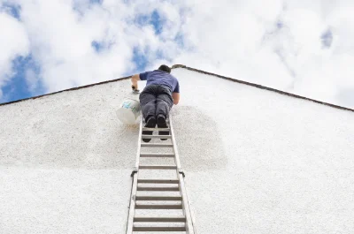 Peinture extérieure à Cideville — façades et ravalement